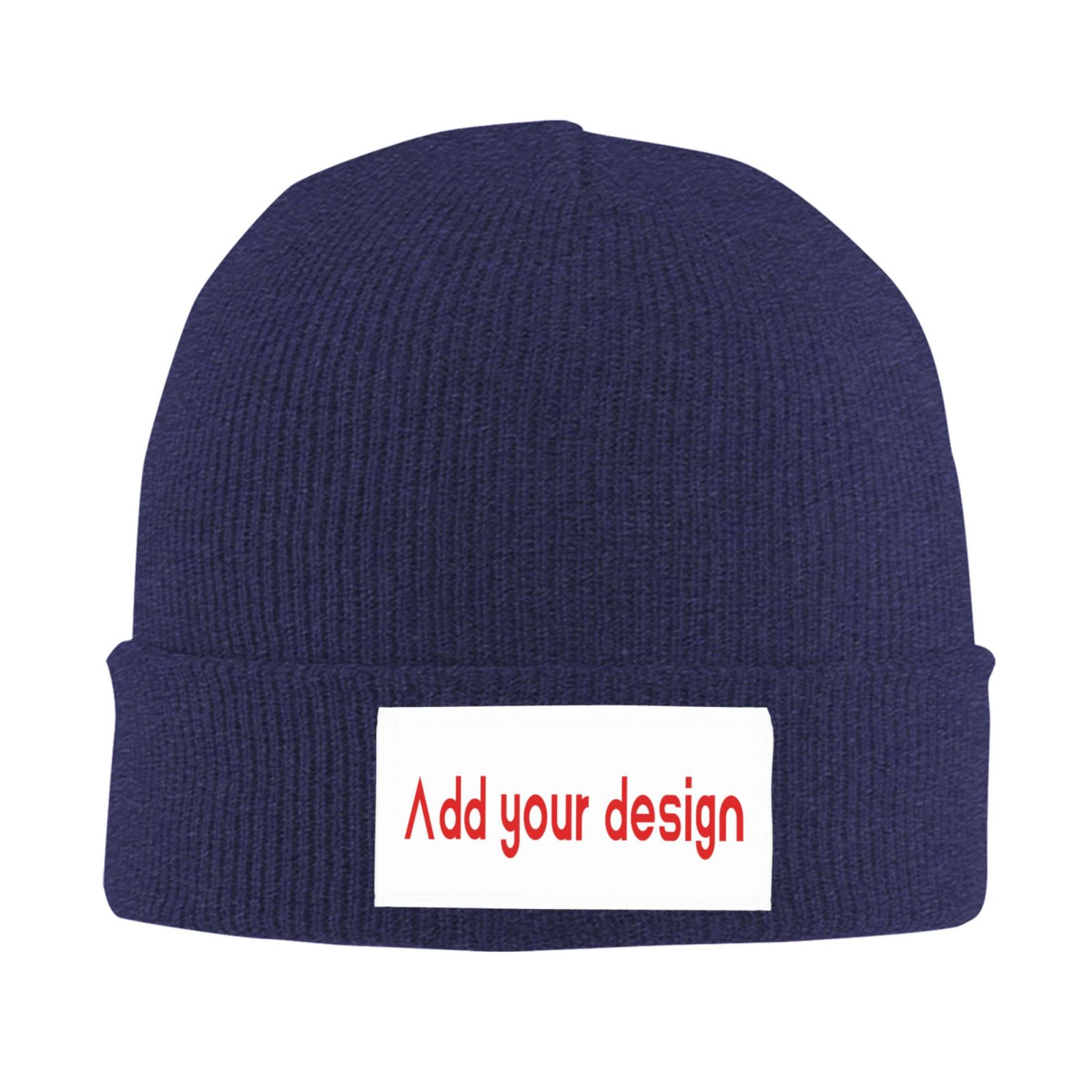 Beanie Cuffed Knit - Topi Kupluk Rajut dengan Desain Khusus,