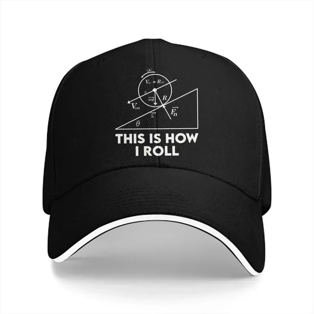 Golf Cap Dad - Topi Baseball Pria yang Sudah Dicuci,