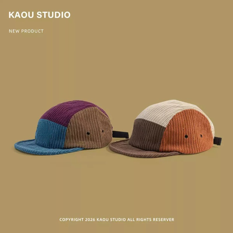 Topi Baseball 5 Panel Korduroi - Corduroy Cap 5 Panel ulasan dan harga