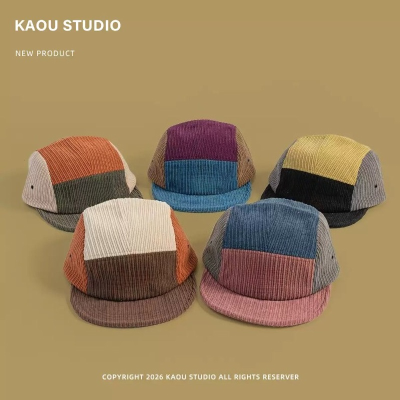 Topi Baseball 5 Panel Korduroi - Corduroy Cap 5 Panel ulasan dan harga