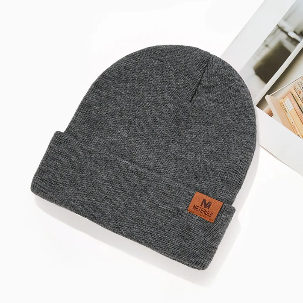 Topi kupluk rajut bergaris unt - Beanie Cuffed Knit ulasan dan harga