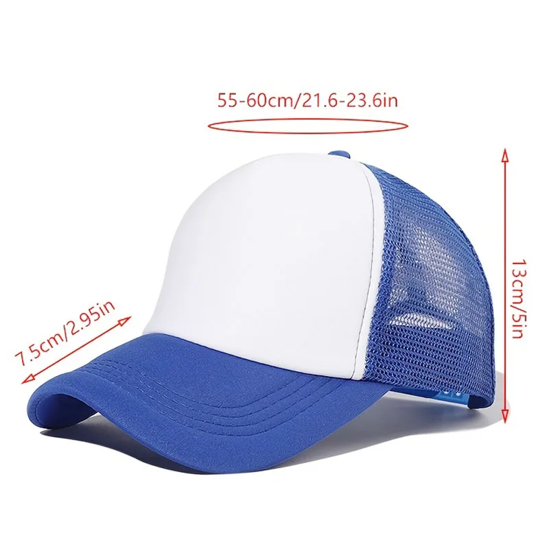 Topi Baseball Polos Uniseks, D - Trucker Cap Mesh ulasan dan harga