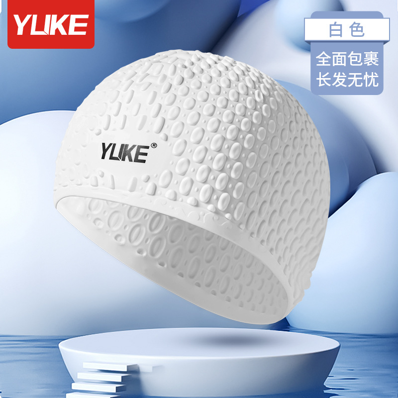 Kantong Telinga Desain Ergonom - Swim Hat Silicone ulasan dan harga