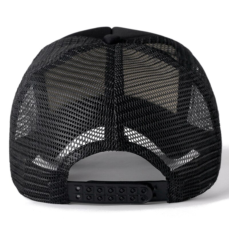 Topi Baseball Jaring Polos Kas - Trucker Cap Mesh ulasan dan harga