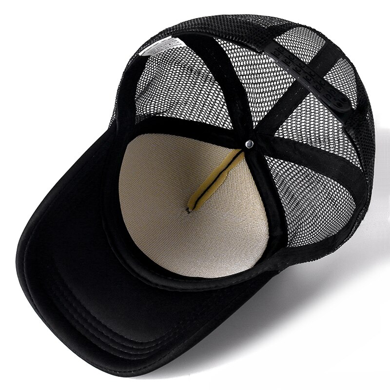 Topi Baseball Jaring Polos Kas - Trucker Cap Mesh ulasan dan harga