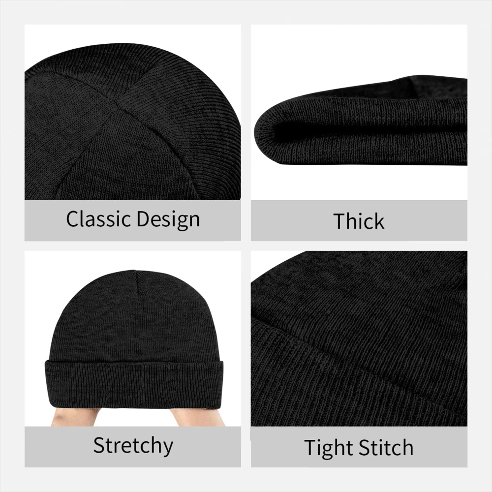 Topi Rajut Unisex Gaya Jalanan - Beanie Cuffed Knit ulasan dan harga