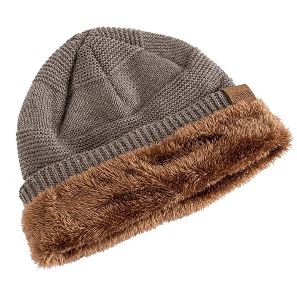 Topi kupluk musim dingin berla - Beanie Cuffed Knit ulasan dan harga