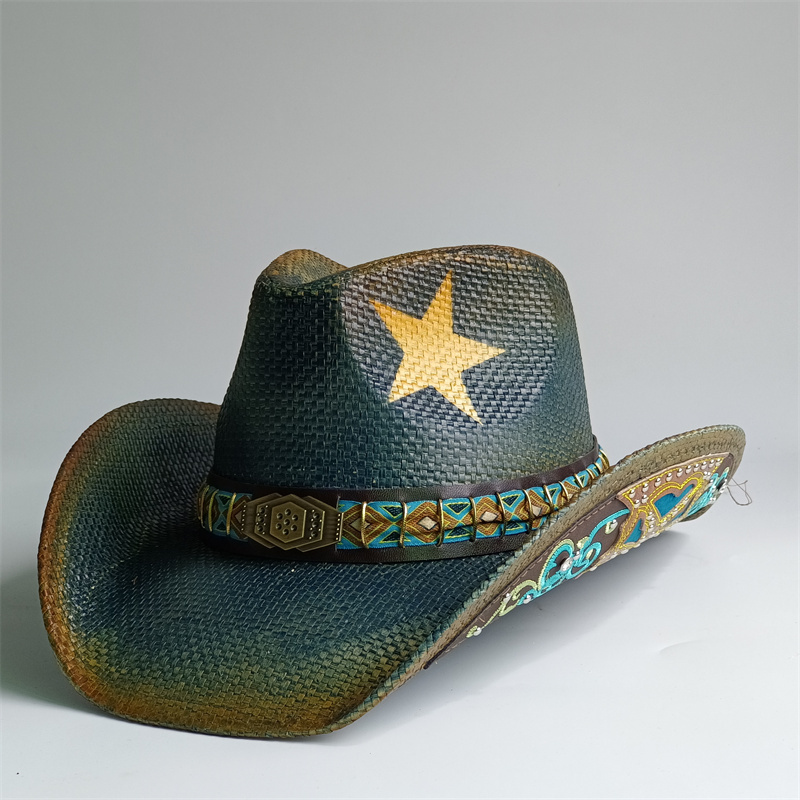 Topi koboi tebal 2026 untuk wa - Cowboy Hat Straw ulasan dan harga