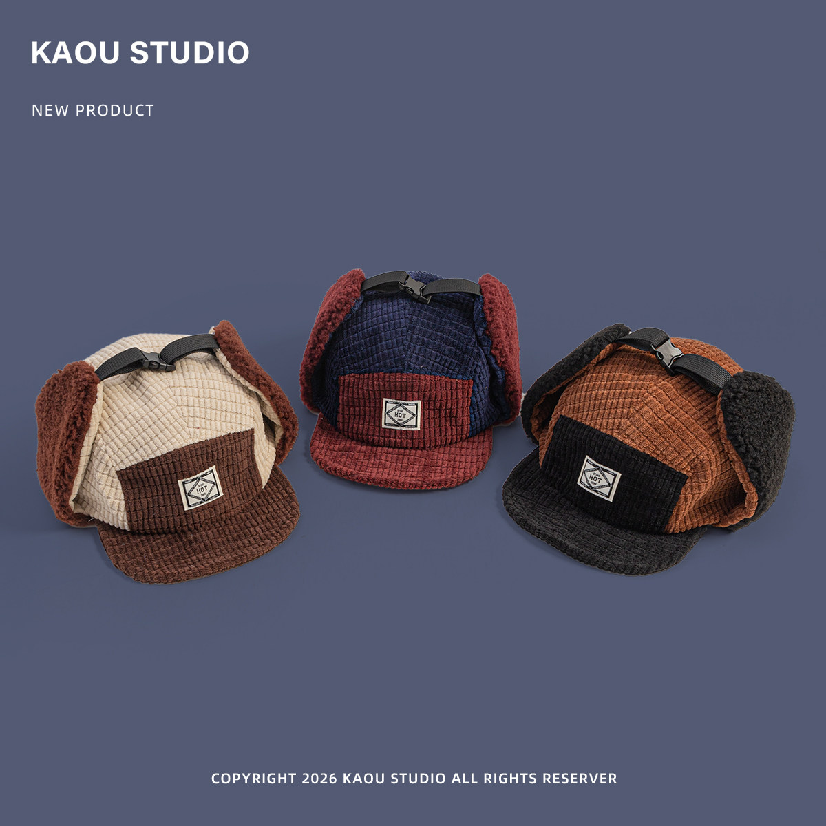Topi Trapper Vintage Berbahan  - Corduroy Cap 5 Panel ulasan dan harga