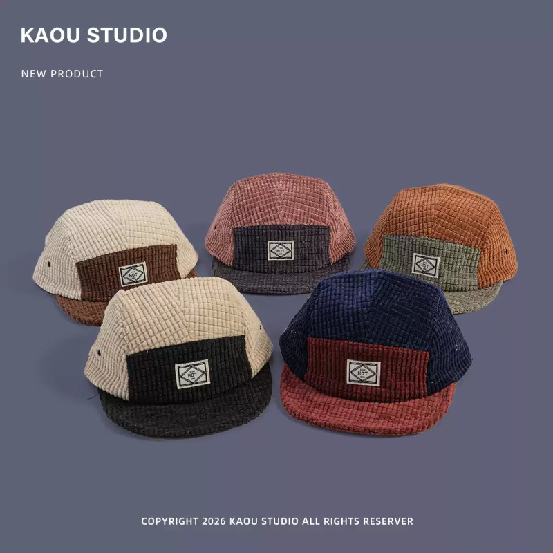 Topi Baseball 5 Panel Corduroy - Corduroy Cap 5 Panel ulasan dan harga