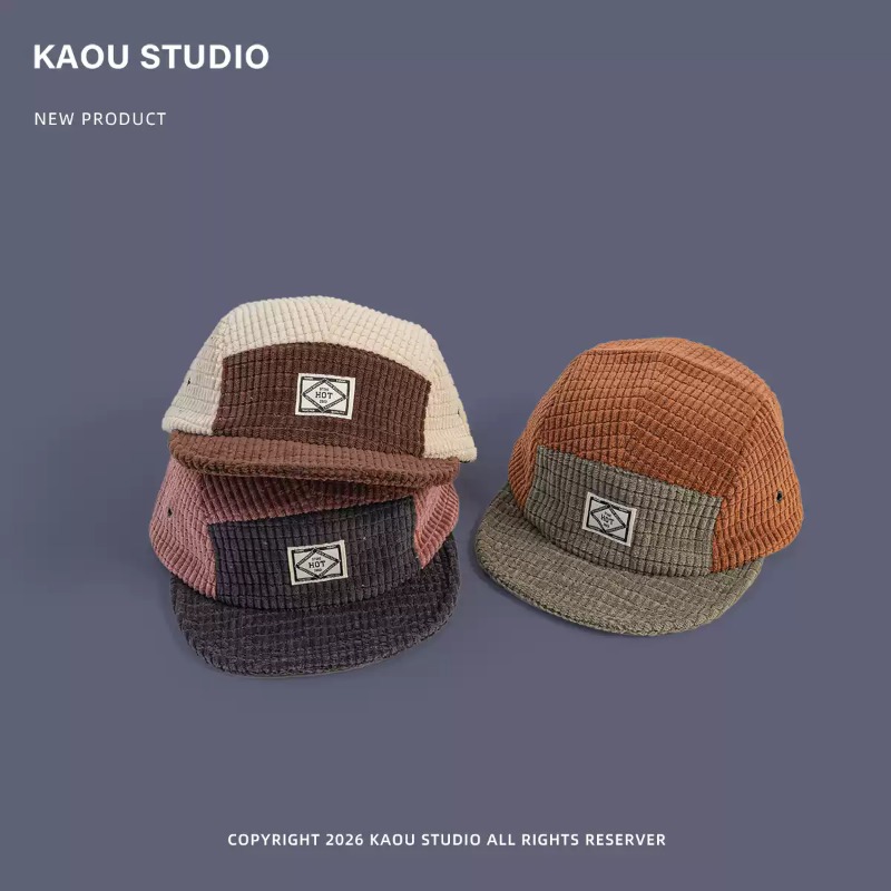 Topi Baseball 5 Panel Corduroy - Corduroy Cap 5 Panel ulasan dan harga